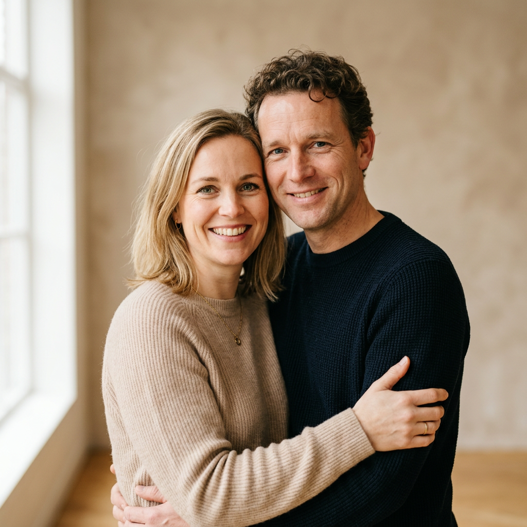 Portretfoto van Familie Dijkstra
